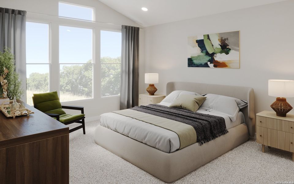 Furnished interior view inside a new home in Veranda: Premier, San Antonio (Image 4).