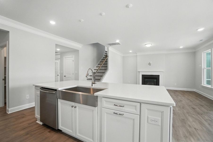 Furnished interior view inside a new home in Heritage - 55+ Community, Indian Trail (Image 6). Furnished interior view inside a new home in Heritage - 55+ Community, Indian Trail (Image 6).