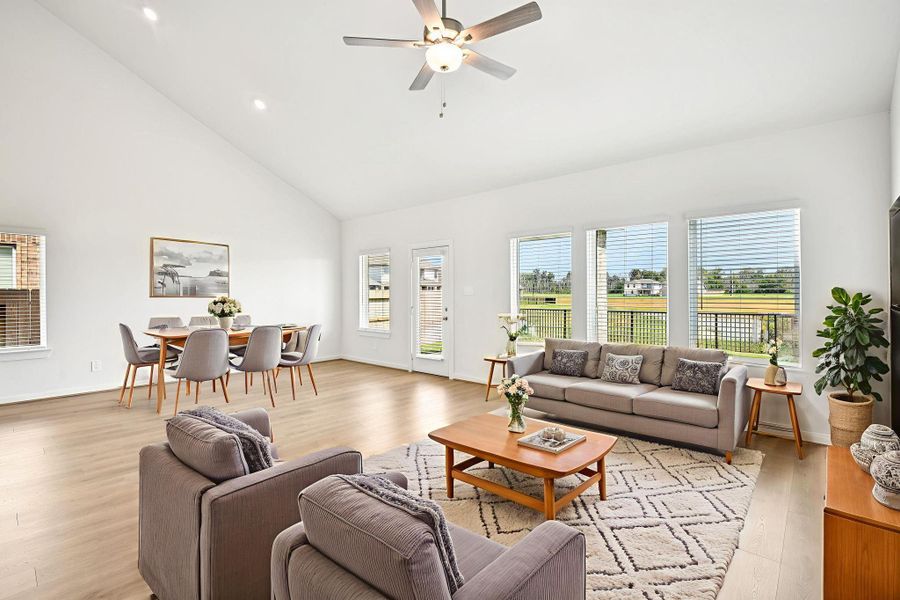 Photo is not of the actual home, but is an inspirational photo of builder’s model home and may depict options, furnishings, and/or decorator features that are not included