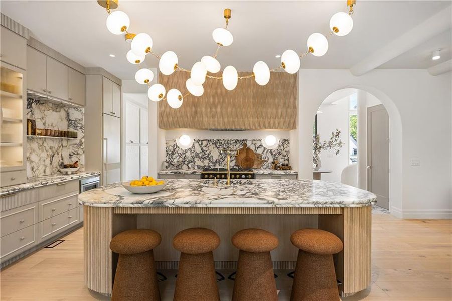 Furnished interior view inside a new home in , Brookhaven (Image 13).