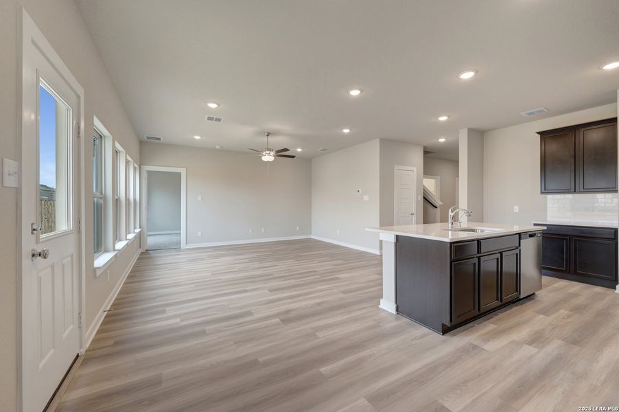 Furnished interior view inside a new home in Winding Brook, San Antonio (Image 17).