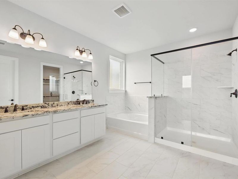 Furnished interior view inside a new home in Lago Mar, Texas City (Image 6).