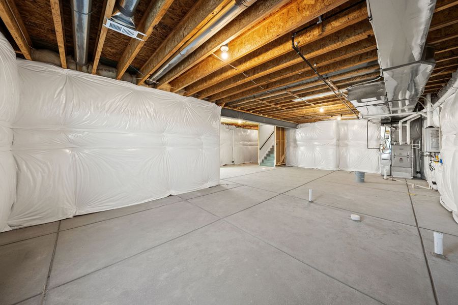 In-progress construction of a new home in Trumark Homes at Sterling Ranch, Littleton, CO (Image 34).