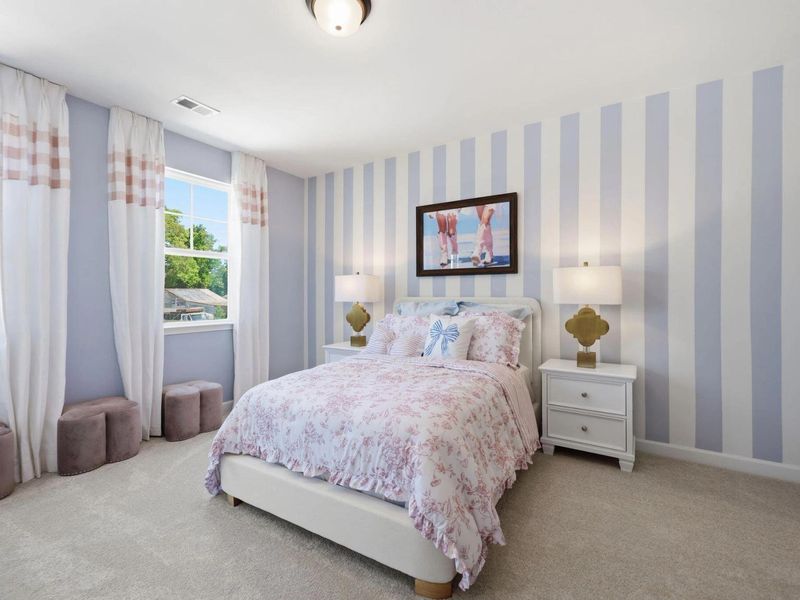 Furnished interior view inside a new home in Rockport, Wake Forest (Image 10).