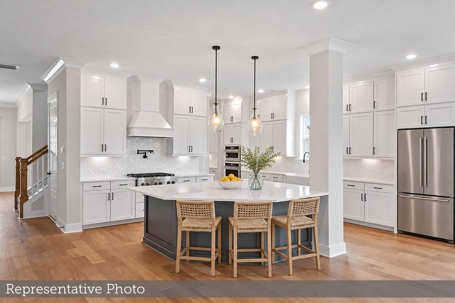 Furnished interior view inside a new home in Discover Series - Elevate, Charleston (Image 7).