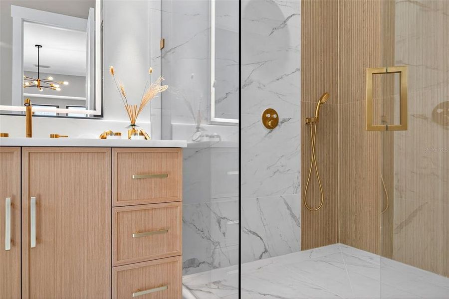 Close-up of interior finishes inside a home in , Sarasota (Image 21).