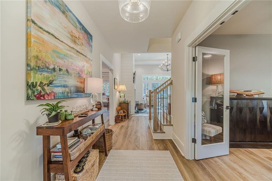 Furnished interior view inside a new home in , Hull (Image 24).