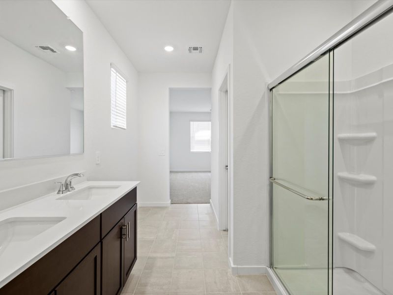 Furnished interior view inside a new home in Mountain View Estates Reserve Series, Buckeye (Image 4).
