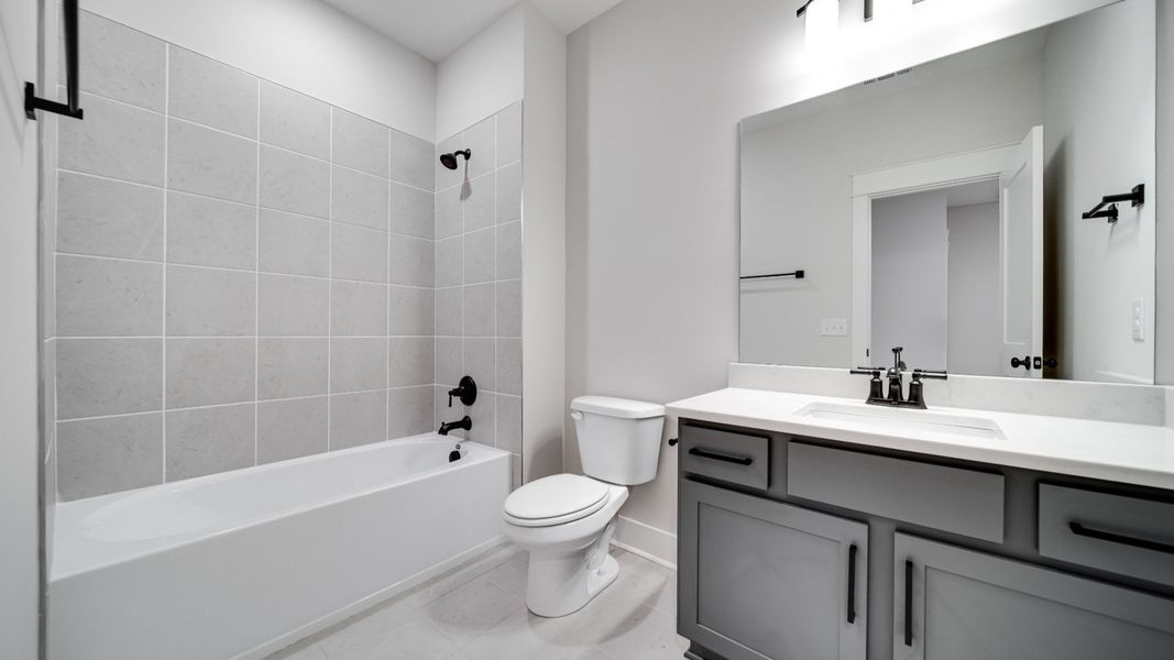 Furnished interior view inside a new home in Richvale Estates, Fairview (Image 40).