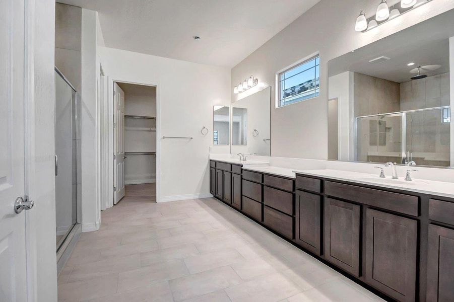 Furnished interior view inside a new home in Palo Verde at North Creek, Queen Creek (Image 17).
