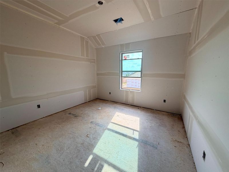 Construction Progress - bedroom