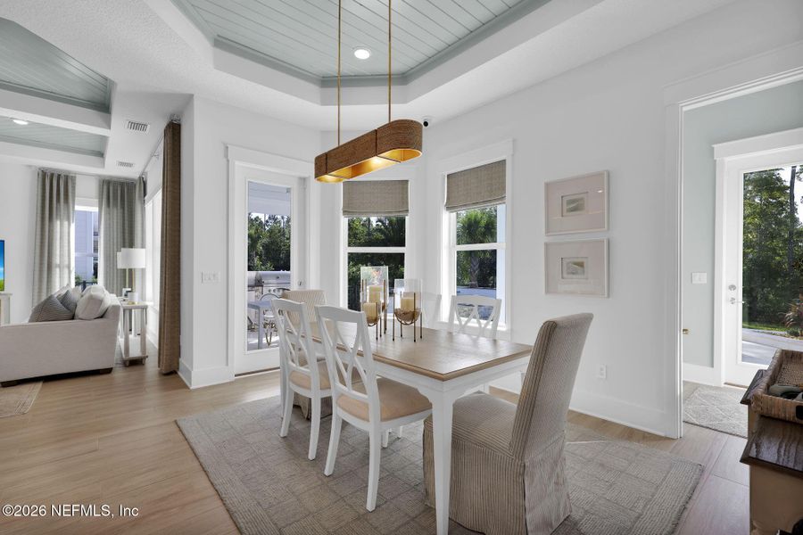 Furnished interior view inside a new home in , Ponte Vedra (Image 42).