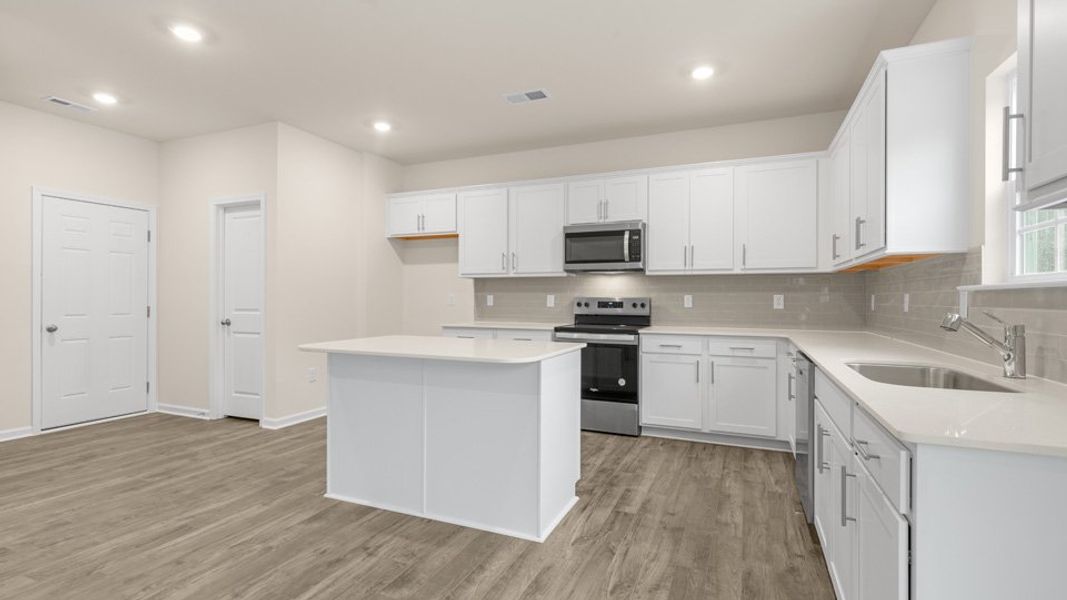 Furnished interior view inside a new home in The Estates at Edinborough, Gibsonville (Image 5).