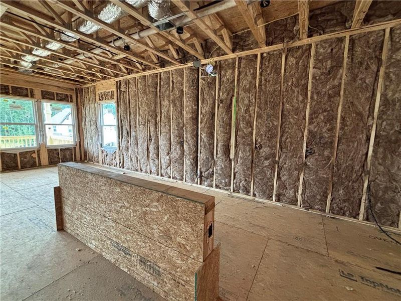In-progress construction of a new home in Arbors at Richland Creek, Buford, GA (Image 13).