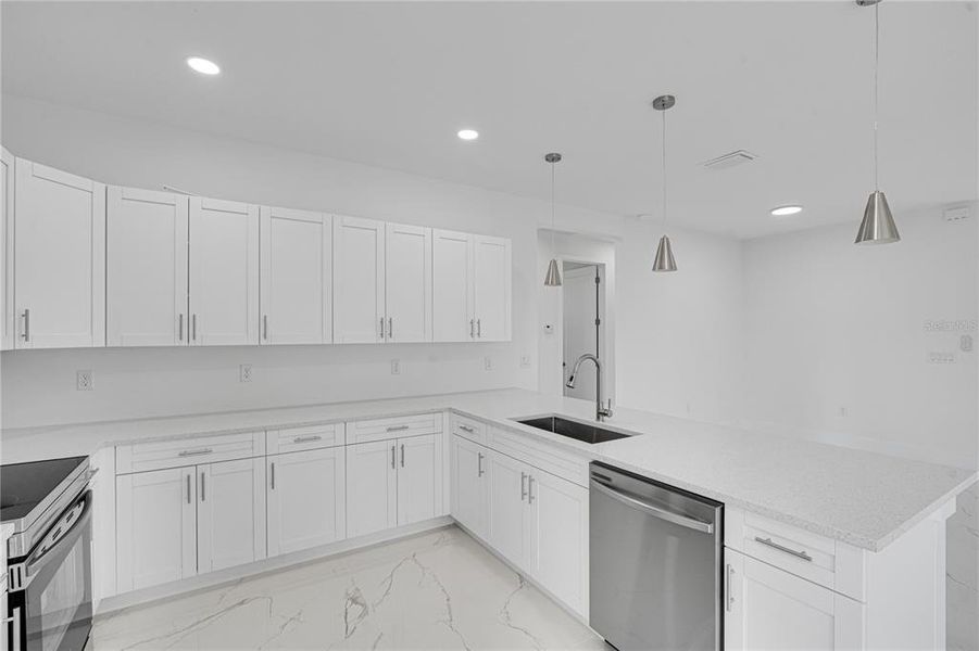 Furnished interior view inside a new home in , Rotonda West (Image 6).