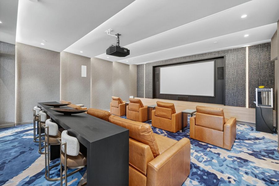 Furnished interior view inside a new home in Selene Oceanfront Residences, Fort Lauderdale (Image 11).