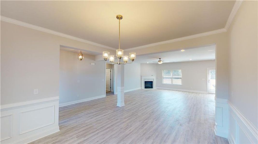 Spacious, unfurnished interior of a new home in Holliday Pass, Griffin (Image 23).