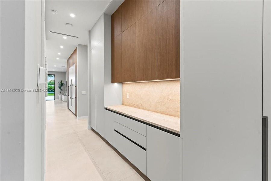 Furnished interior view inside a new home in , Miami (Image 13). Furnished interior view inside a new home in , Miami (Image 13).