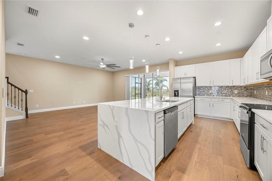 Furnished interior view inside a new home in , Groveland (Image 5).