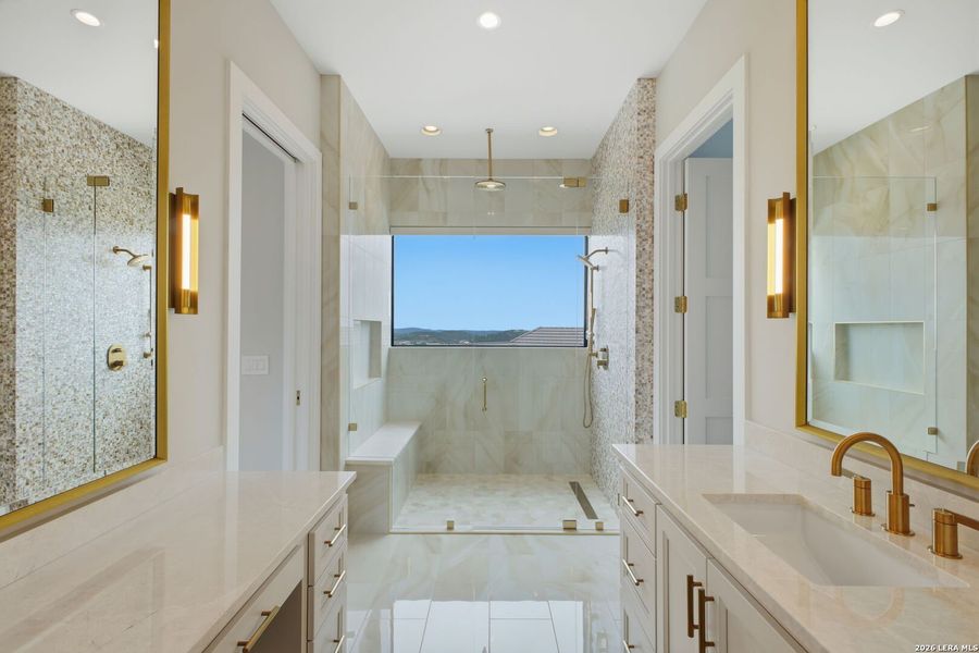 Furnished interior view inside a new home in , San Antonio (Image 16). Furnished interior view inside a new home in , San Antonio (Image 16).