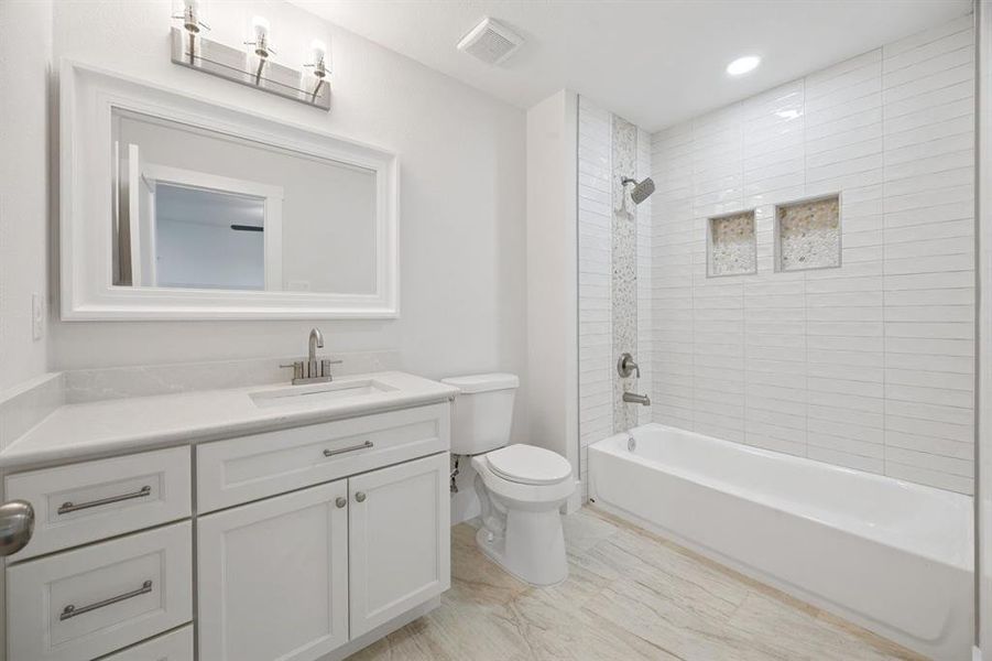 Furnished interior view inside a new home in , Wills Point (Image 8). Furnished interior view inside a new home in , Wills Point (Image 8).