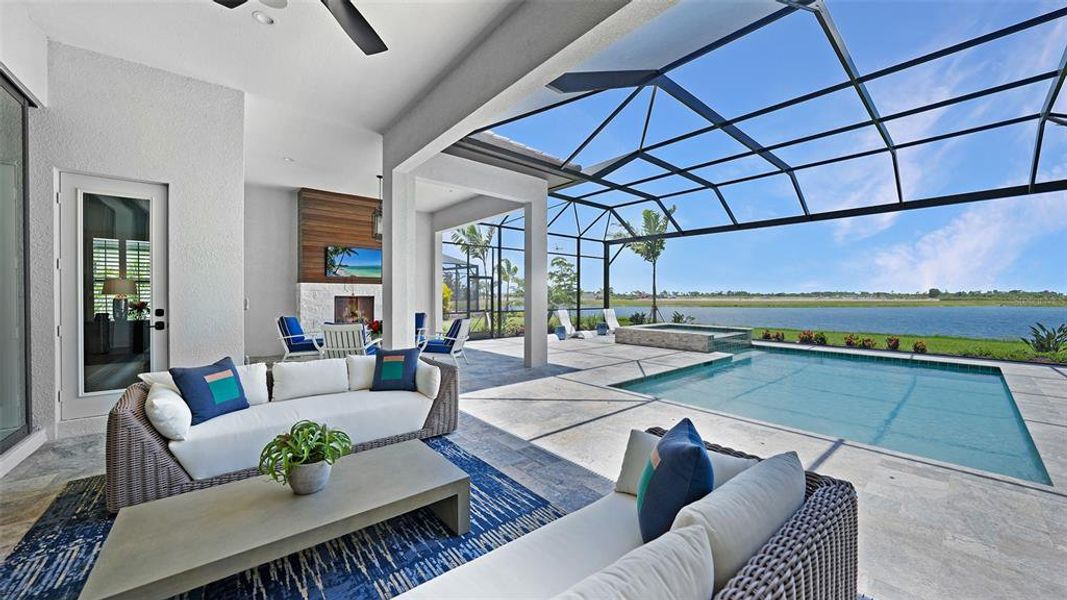 Exterior details and patio area of a home in , Venice (Image 27).