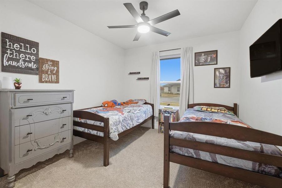 Furnished interior view inside a new home in , Abilene (Image 12).