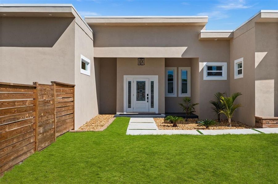 Exterior details and patio area of a home in , Sarasota (Image 24). Exterior details and patio area of a home in , Sarasota (Image 24).