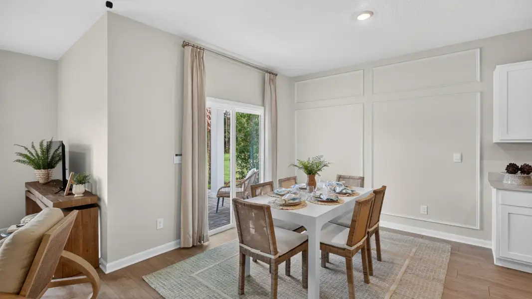 Furnished interior view inside a new home in American Village, Palm Coast (Image 9).