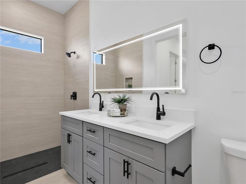 Furnished interior view inside a new home in , Cape Coral (Image 8).