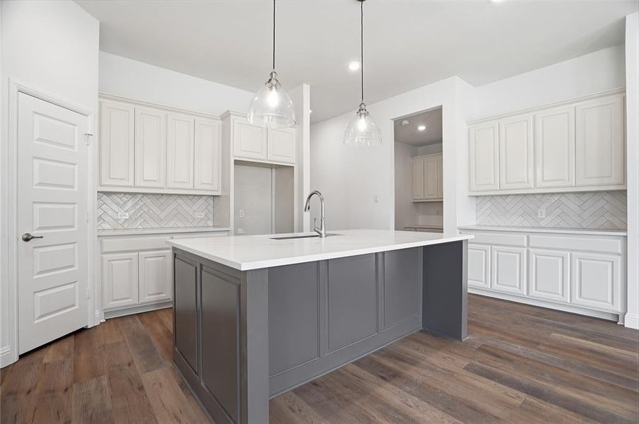 Furnished interior view inside a new home in Arbor Oaks, Boyd (Image 18).