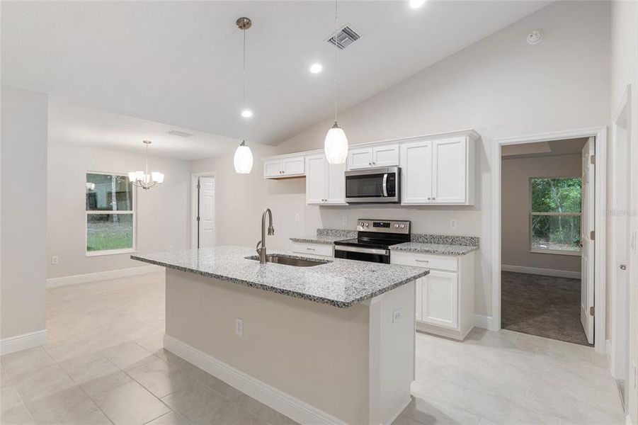 Furnished interior view inside a new home in , Citrus Springs (Image 6).