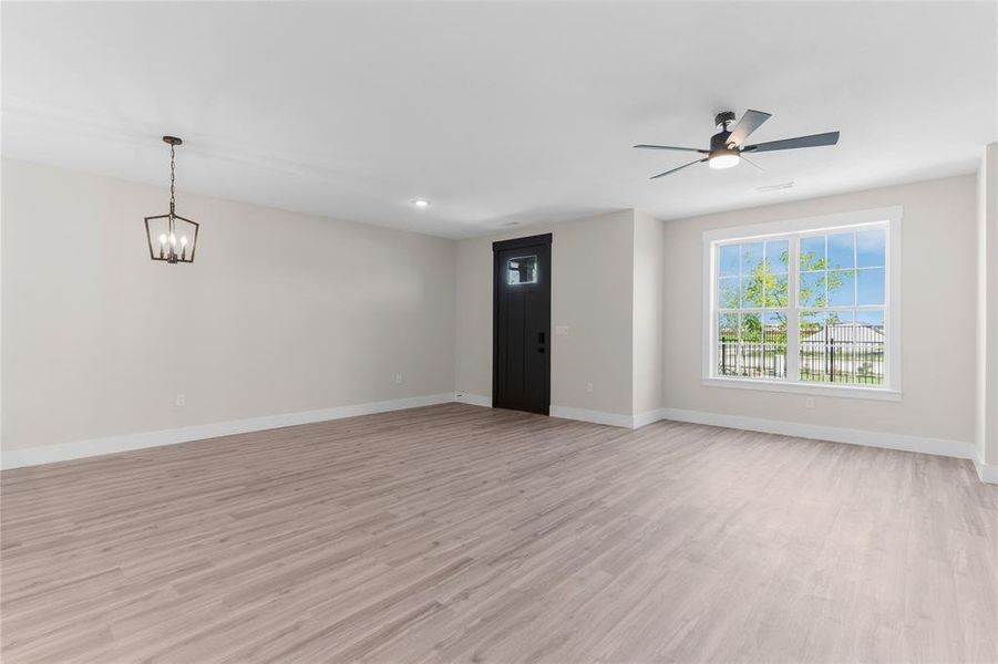 Spacious, unfurnished interior of a new home in , Princeton (Image 13).