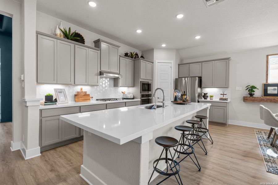Furnished interior view inside a new home in Esperanza, Boerne (Image 11).