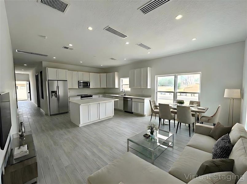 Furnished interior view inside a new home in , Sanford (Image 4).