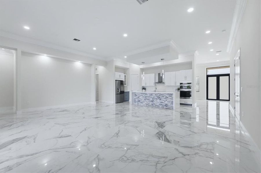 Spacious, unfurnished interior of a new home in , Port Charlotte (Image 17). Spacious, unfurnished interior of a new home in , Port Charlotte (Image 17).