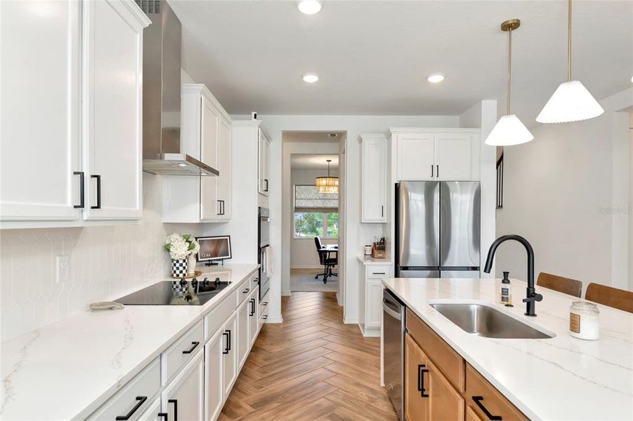 Furnished interior view inside a new home in , Parrish (Image 17).
