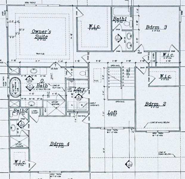 2D floor plan layout of this home in , Jefferson, GA (Image 3).