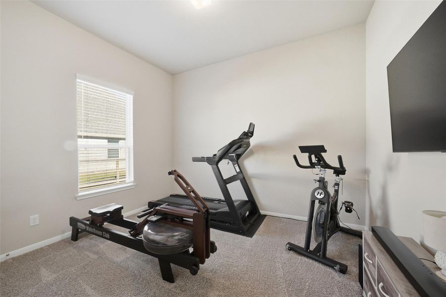 Furnished interior view inside a new home in Tejas Landing, Needville (Image 45).
