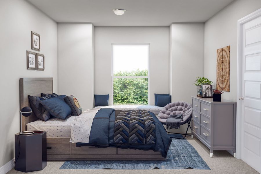 Furnished interior view inside a new home in Mason Woods, Cypress (Image 14). Furnished interior view inside a new home in Mason Woods, Cypress (Image 14).