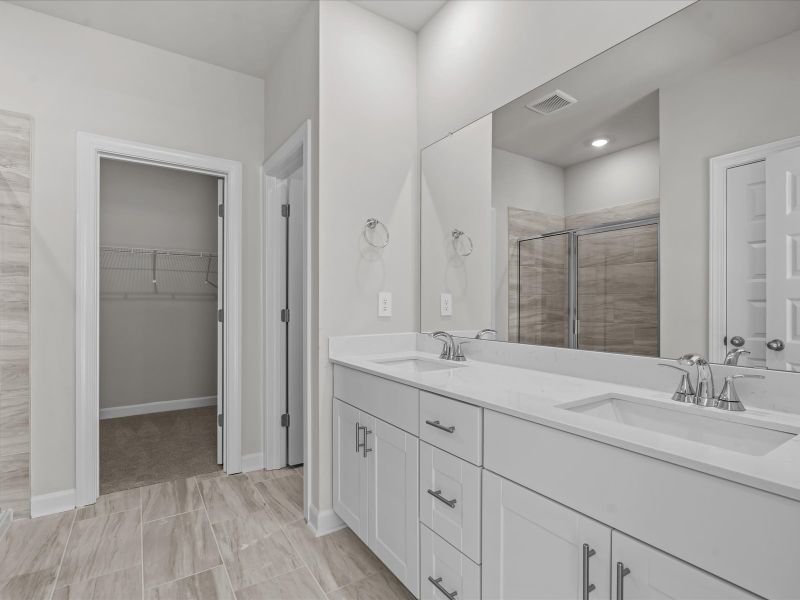 Furnished interior view inside a new home in Vickery Station, Woodruff (Image 7).