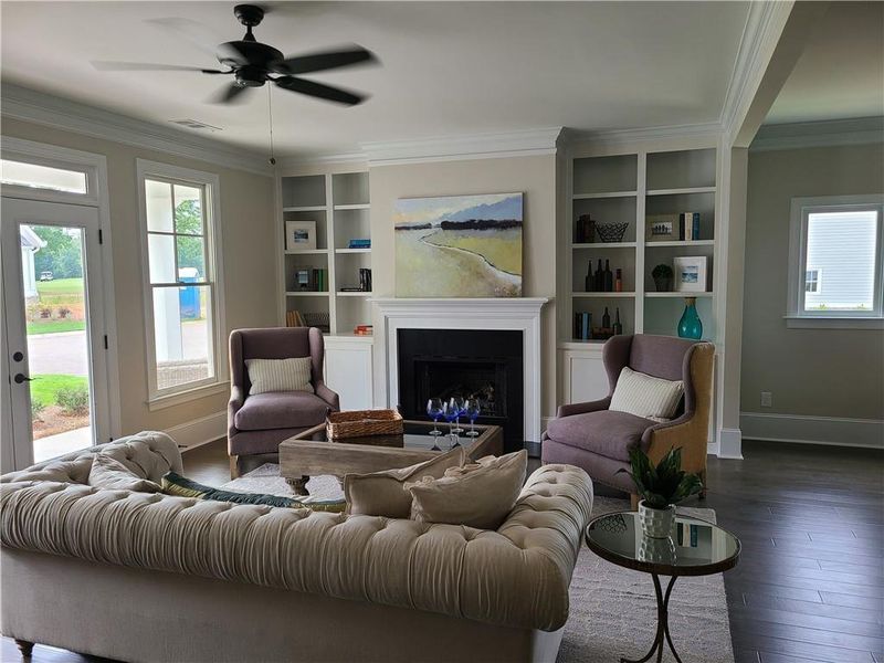 Furnished interior view inside a new home in , Statham (Image 14). Furnished interior view inside a new home in , Statham (Image 14).