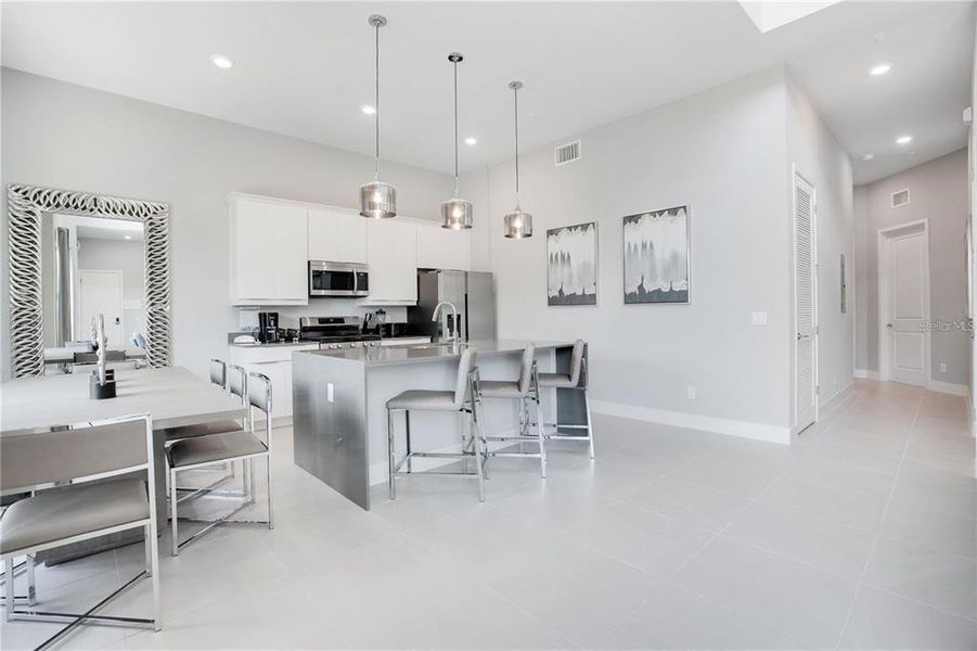 Furnished interior view inside a new home in , Reunion (Image 2). Furnished interior view inside a new home in , Reunion (Image 2).