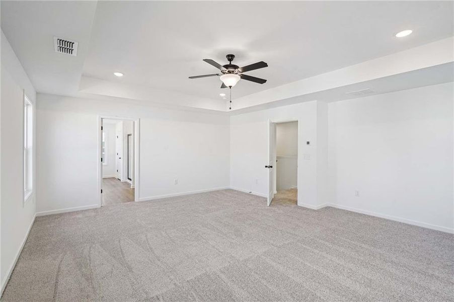 Spacious, unfurnished interior of a new home in Eastlyn Crossing - Single Family, Flowery Branch (Image 24). Spacious, unfurnished interior of a new home in Eastlyn Crossing - Single Family, Flowery Branch (Image 24).