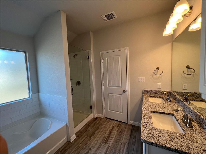 Furnished interior view inside a new home in Delaware Springs, Burnet (Image 10). Furnished interior view inside a new home in Delaware Springs, Burnet (Image 10).