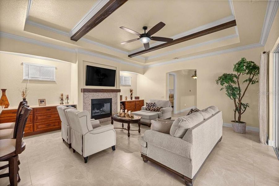 Furnished interior view inside a new home in , Ocala (Image 17).