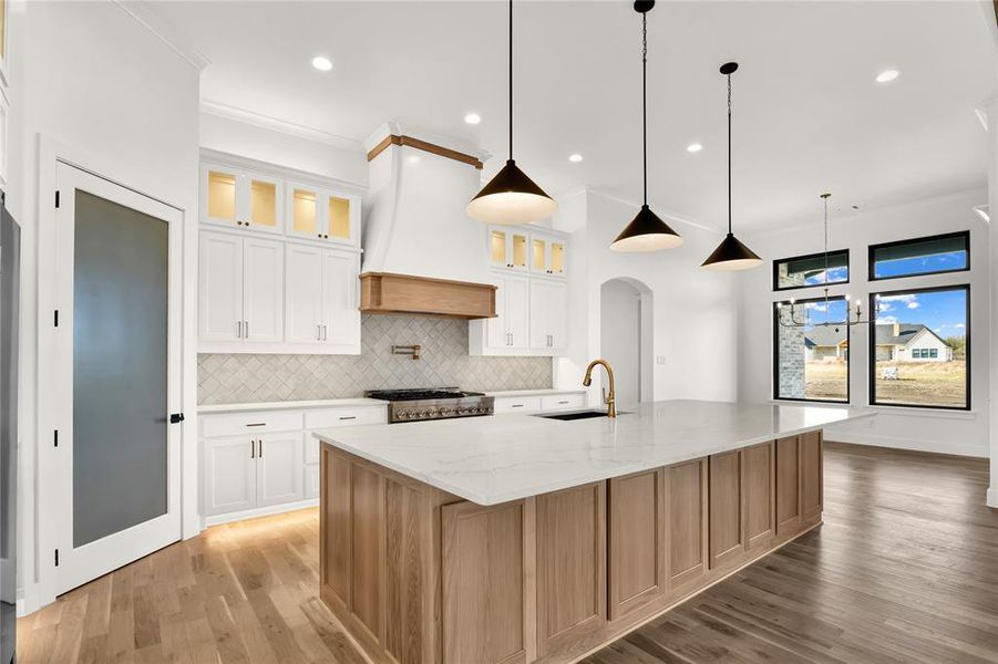 Furnished interior view inside a new home in , Aledo (Image 12).