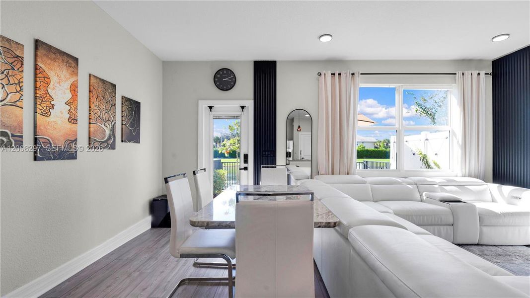 Furnished interior view inside a new home in , Lauderdale Lakes (Image 8).