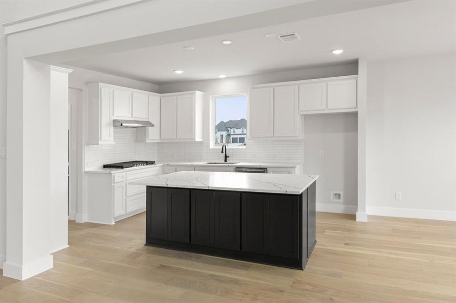 Furnished interior view inside a new home in Sutton Fields, Celina (Image 7).