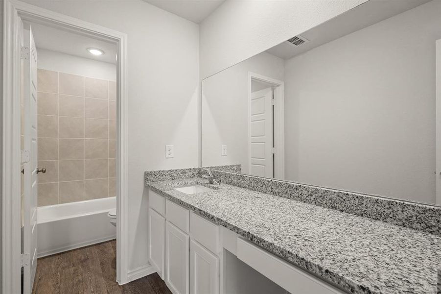 Furnished interior view inside a new home in Sycamore Landing, Fort Worth (Image 6).